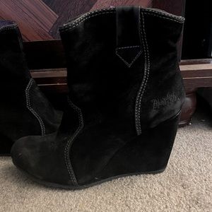 Blow Fish boot wedges size 8